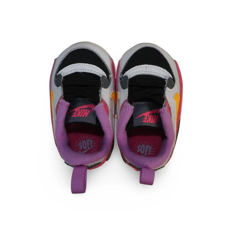 Nike Air Max 90 CB White Hyper Pink Orange Infant 2C CI0424-107 Sneaker